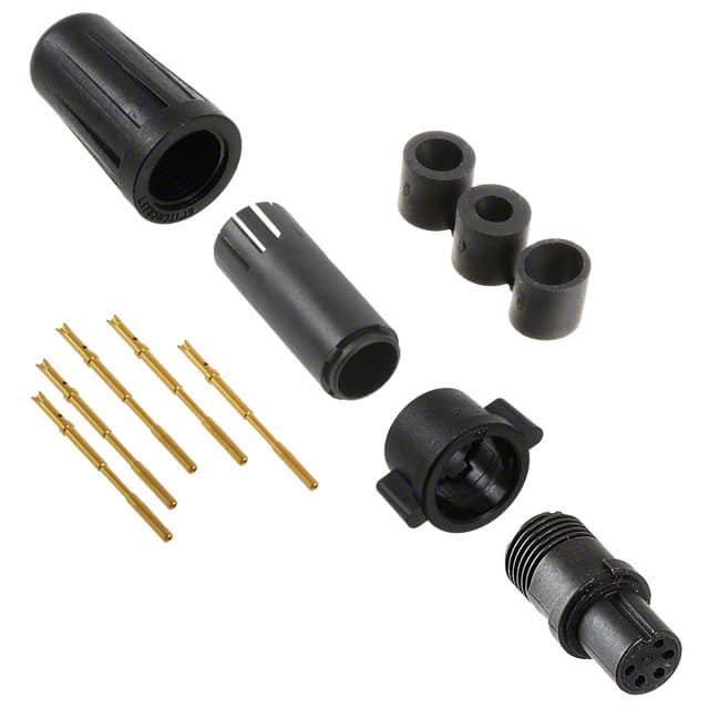 EN2C5F26DCW CONN PLUG FMALE 5POS GOLD CRIMP