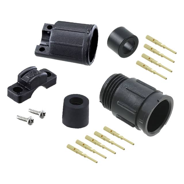 5280-9PG-524 CONN RCPT MALE 9POS GOLD CRIMP