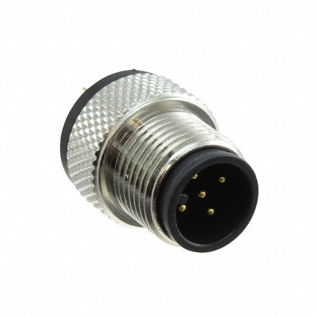 858VA05-103RLU4 CONN RCPT MALE 5P GOLD SLDR CUP