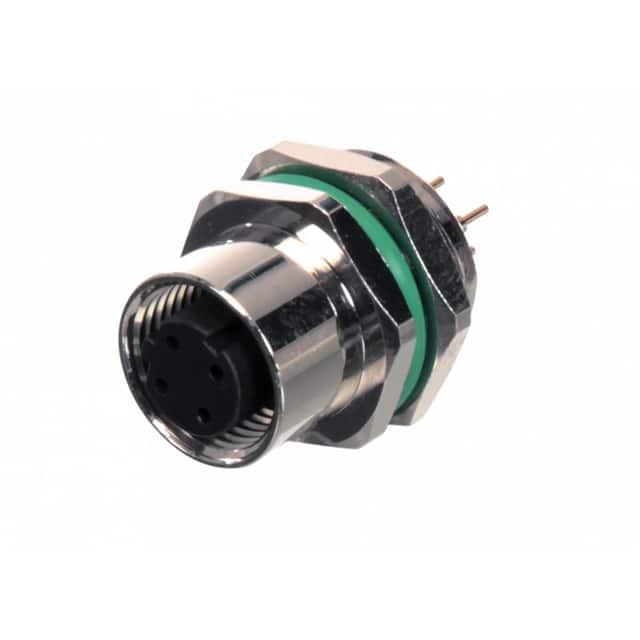 A-M12-04-FGMD-GTB2 CONN RCPT FMALE 4POS GOLD SOLDER