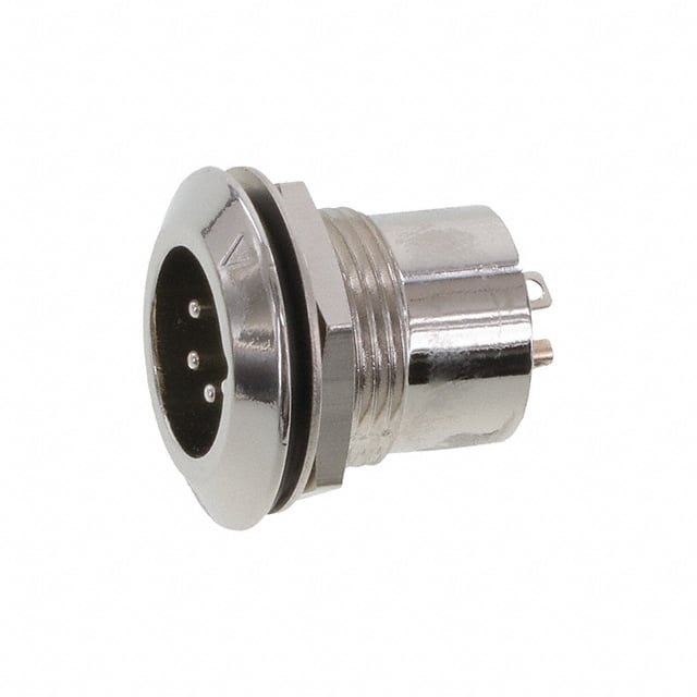 B4MH CONN RCPT MALE XLR 4P SOLDER CUP