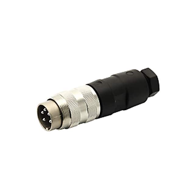 T 3360 048 CONN PLUG MALE 5P GOLD SLDR CUP