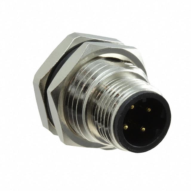 859RD04-103R004 CONN RCPT MALE 4P GOLD SLDR CUP