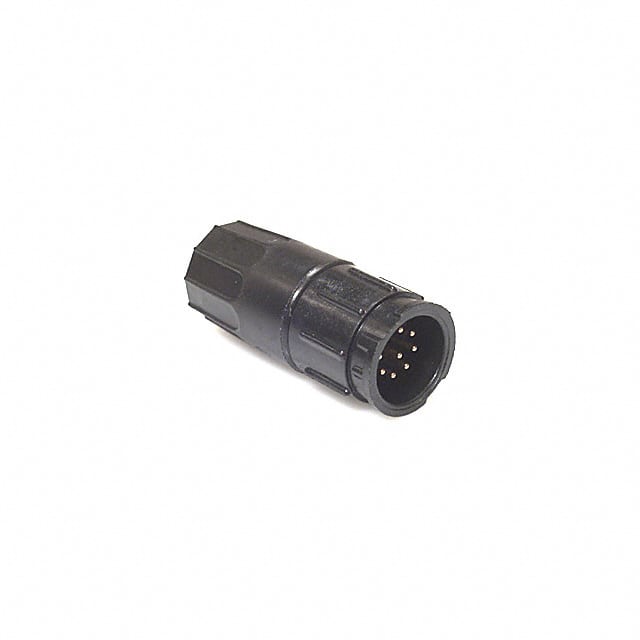 5282-8PG-3DC CONN RCPT MALE 8P GOLD SLDR CUP