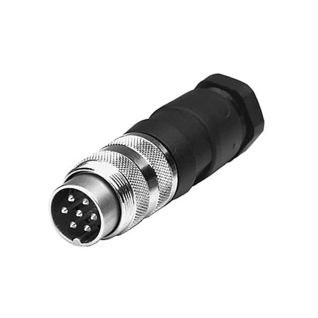 T 3484 002 CONN PLUG MALE 7P SILV SLDR CUP