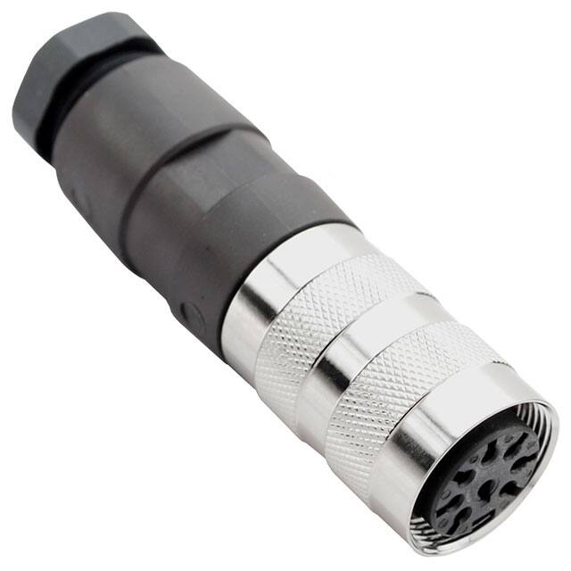 T 3505 002 CONN PLUG FMALE 8P SOLDER CUP