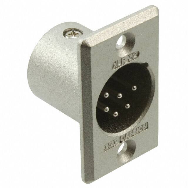 XLR6A32 CONN RCPT MALE XLR 6P SOLDER CUP