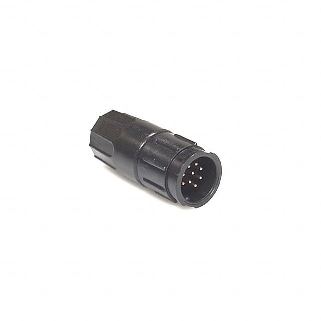 5282-9PG-3DC CONN RCPT MALE 9P GOLD SLDR CUP