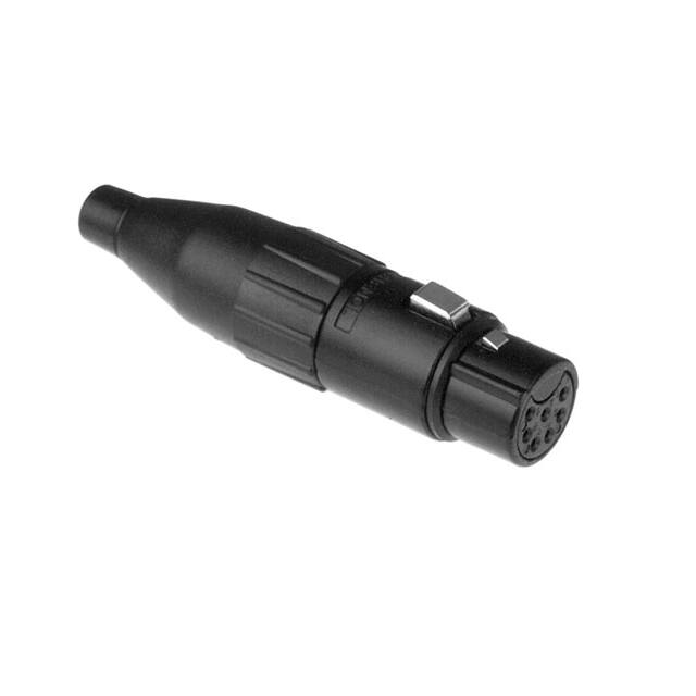 AC7FB BULK METAL PLUG STR CORD 7 SKT