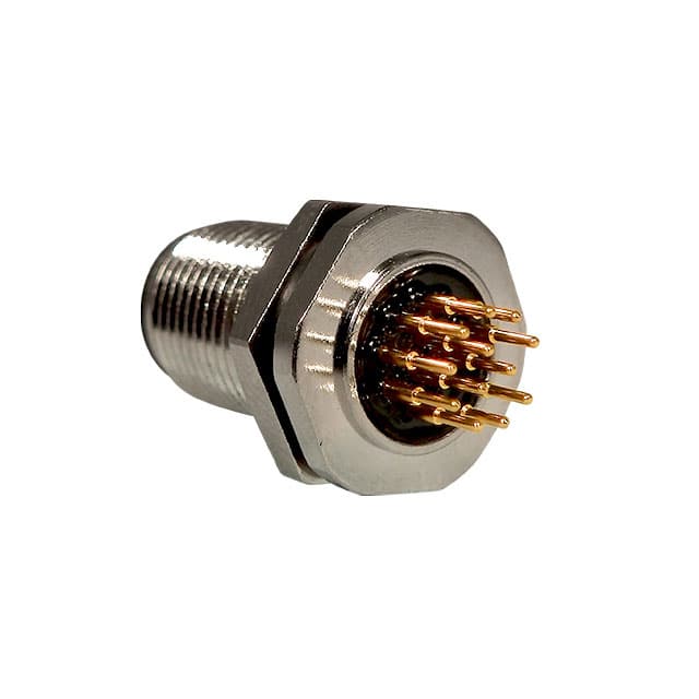860-012-113R001 CONN RCPT MALE 12POS GOLD SOLDER