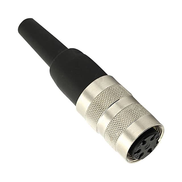 T 3361 018 CONN PLUG FMALE 5P GOLD SLDR CUP
