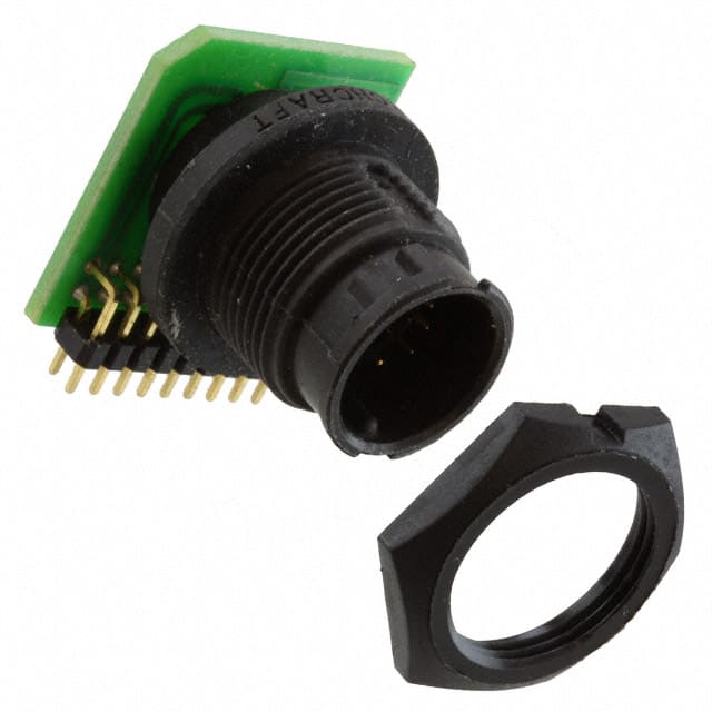 EN3P10MRAPCBN CONN RCPT MALE 10POS GOLD SOLDER