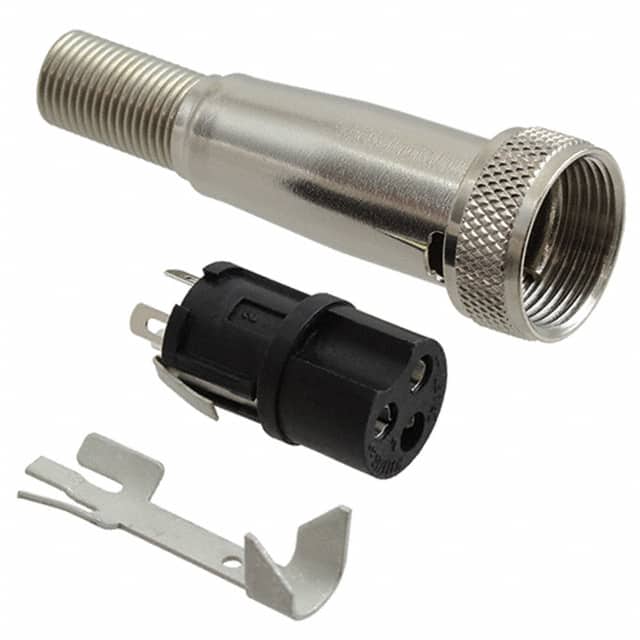 CB3FX CONN PLUG FMALE 3P SOLDER TABS