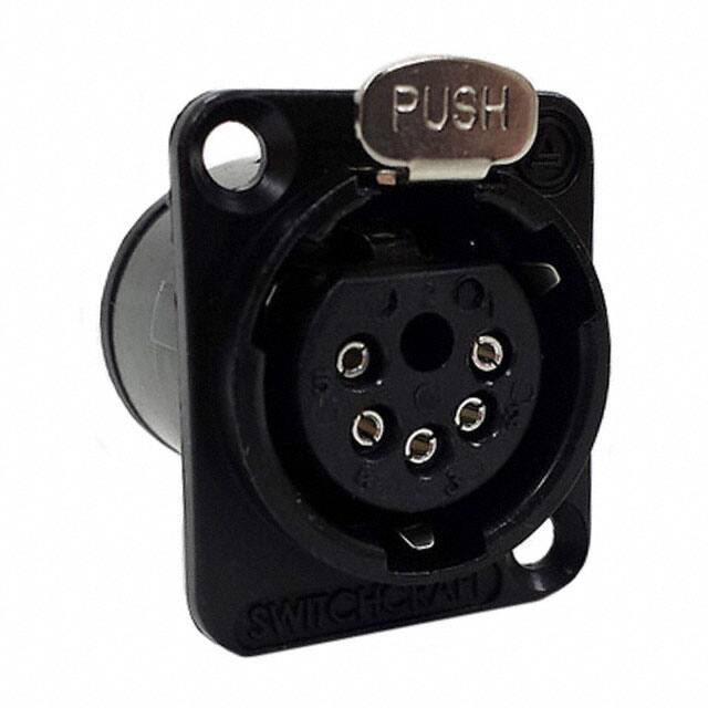 E5FSCB CONN PLUG FMALE XLR 5P SLDR CUP