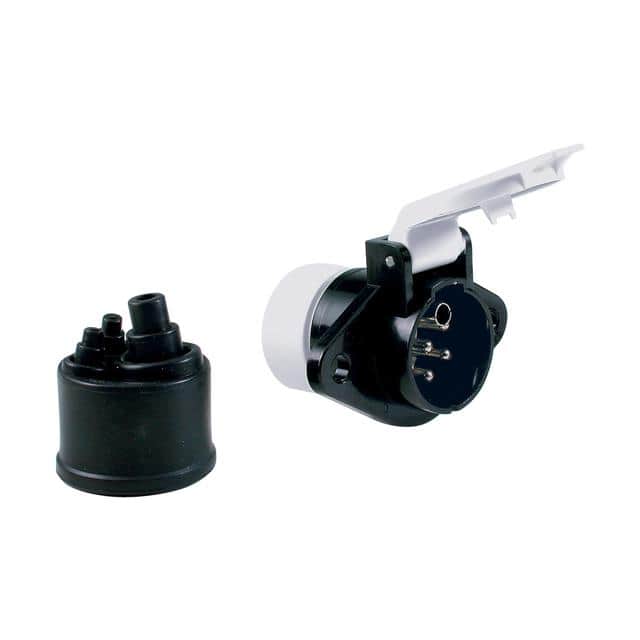 00586400 CONN RCPT MALE 7POS NICKEL SLDR
