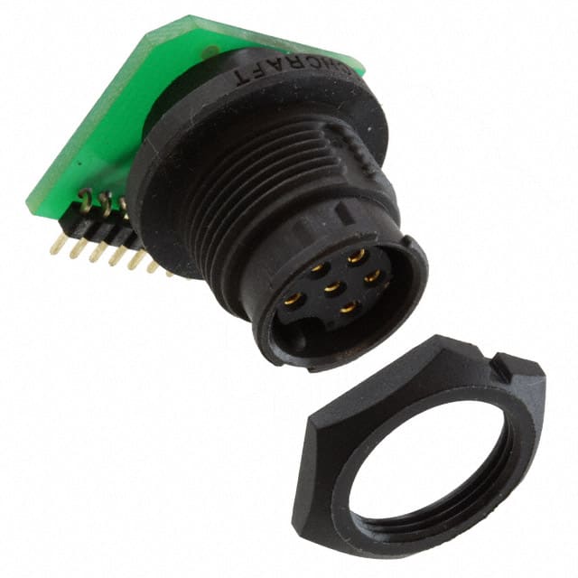 EN3P6FRAPCBN CONN RCPT FMALE 6POS GOLD SOLDER