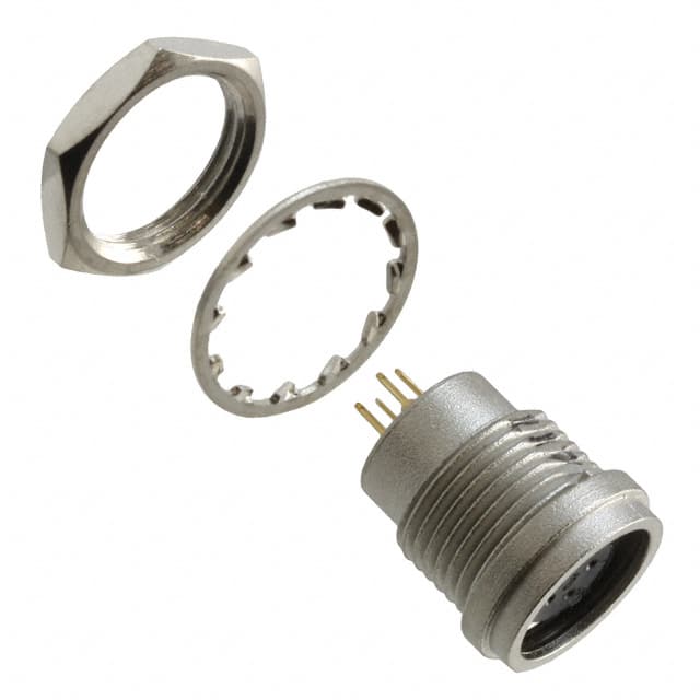 HR25A-7R-4SA CONN RCPT FMALE 4POS GOLD SOLDER