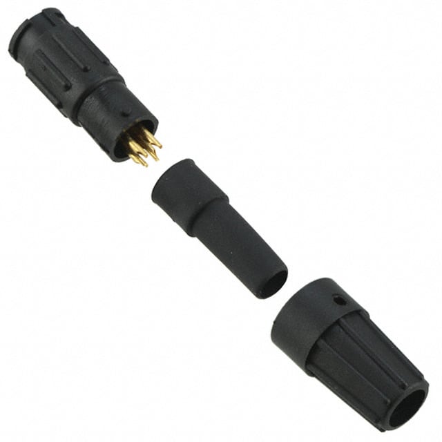18882-4SG-522 CONN RCPT FMALE 4P GOLD SLDR CUP