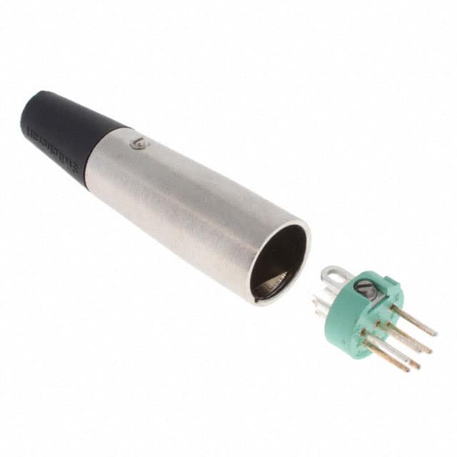 A6M CONN RCPT MALE XLR 6P SOLDER CUP