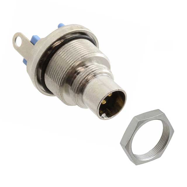 8-1437719-4 CONN PLUG MALE 4POS SOLDER CUP