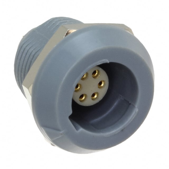 8P1P006200GRF01 CONN RCPT FMALE 6P GOLD SLDR CUP