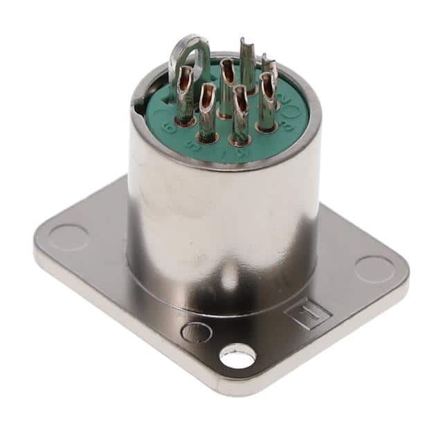DE7M CONN RCPT MALE XLR 7P SOLDER CUP