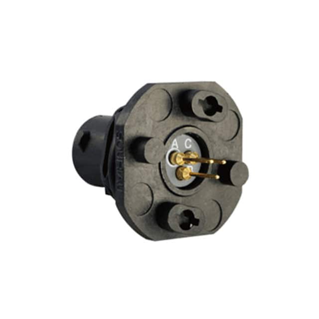 UTS78D3P CONN RCPT MALE 3POS GOLD SOLDER