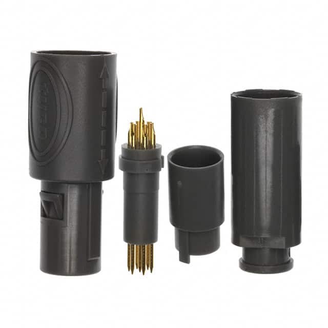 1877851-3 CONN PLUG MALE 7P GOLD SLDR CUP