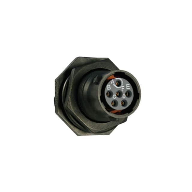 UTS710E98S CONN RCPT FMALE 6P GOLD SLDR CUP