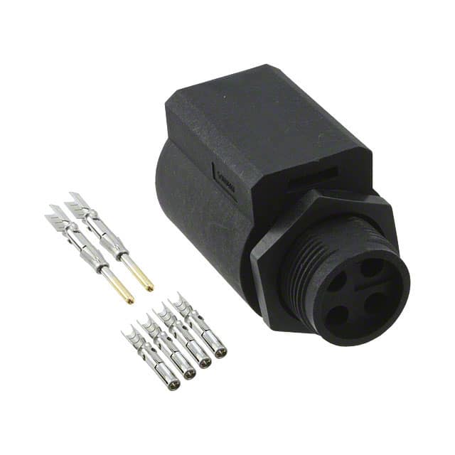 UTL7103G1S16AWG CONN CIRC RCPT 4POS GOLD CRIMP