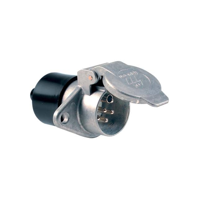 00581600 CONN RCPT MALE 7POS NICKEL SCREW