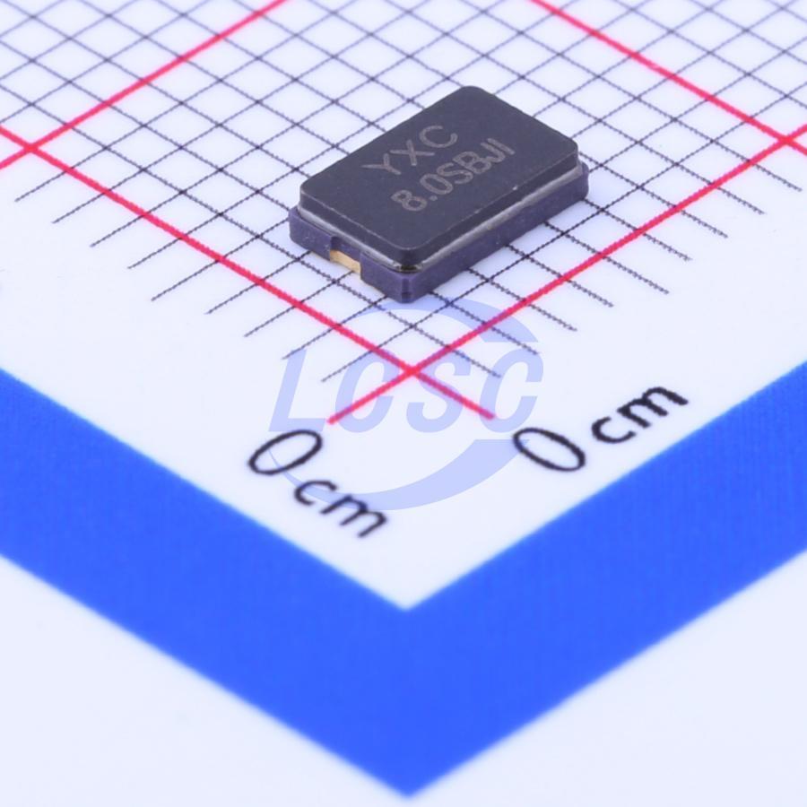 X50328MSB2GI The Yangxing X50328MSB2GI is an 8 MHz SMD crystal resonator. It features a frequency stability of ±50ppm and a frequency tolerance of ±10ppm.