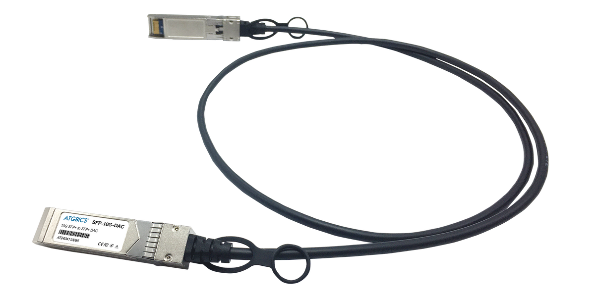SFP-H10GB-ACU7M This Cisco compatible SFP-H10GB-ACU7M is a 7-meter active direct attach copper cable with SFP+ connectors. It supports 10Gbps data rates.