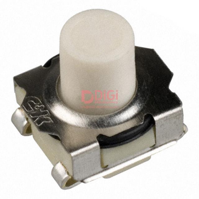 KT11P2SM The C&K KT11P2SM is a sealed tactile switch featuring a SPST-NO circuit and a 1VA @ 50V contact rating. It is designed for surface mount applications.