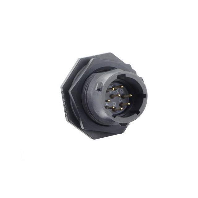 UTSX712E8P JAM NUT RECEPTACLE, WITHOUT BACK