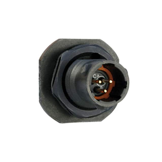 UTS78E33P CONN RCPT MALE 3P GOLD SLDR CUP