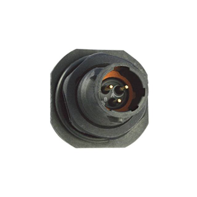 UTS78E98P CONN RCPT MALE 3P GOLD SLDR CUP