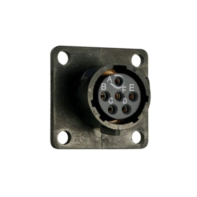 UTS010E98S CONN RCPT FMALE 6P GOLD SLDR CUP