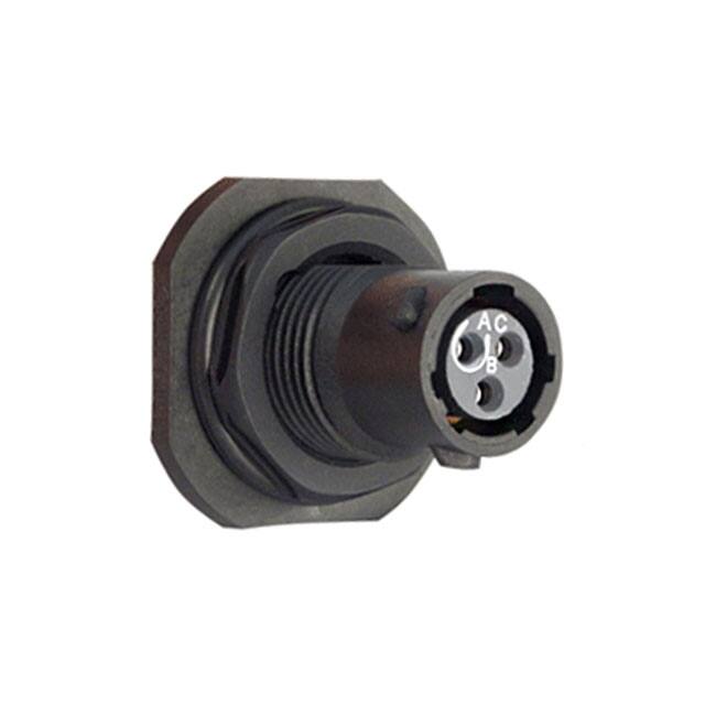 UTS78E98S CONN RCPT FMALE 3P GOLD SLDR CUP