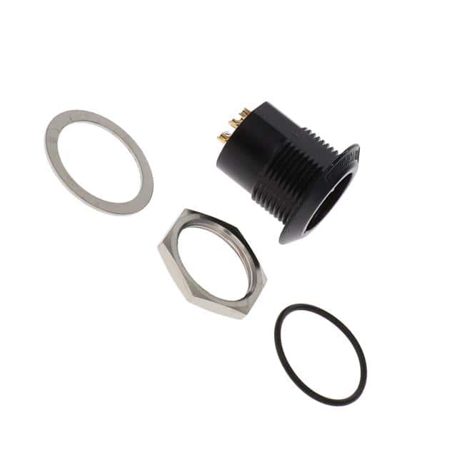 B4MBAUH CONN RCPT MALE XLR 4P SOLDER CUP