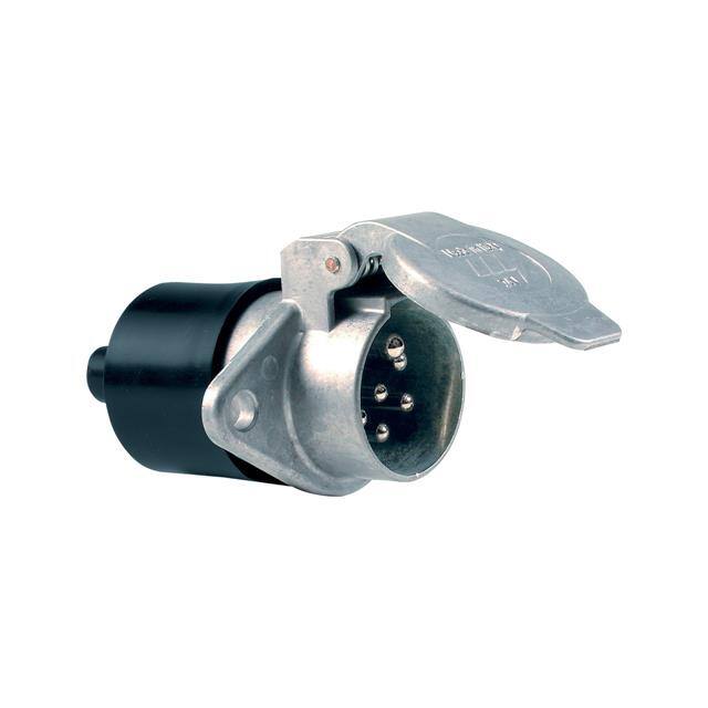 00580700 CONN RCPT MALE 7POS NICKEL SLDR