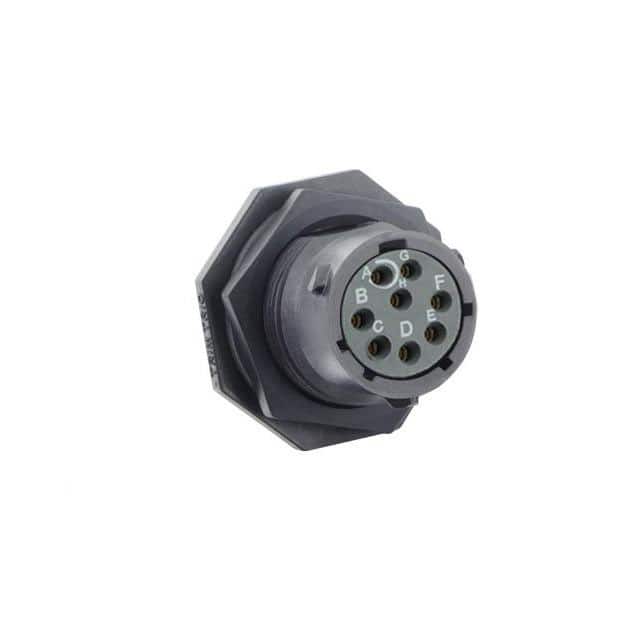 UTSX712D8SZ JAM NUT RECEPTACLE, WITHOUT BACK