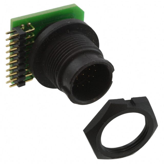 EN3P16MRAPCBN CONN RCPT MALE 16POS GOLD SOLDER