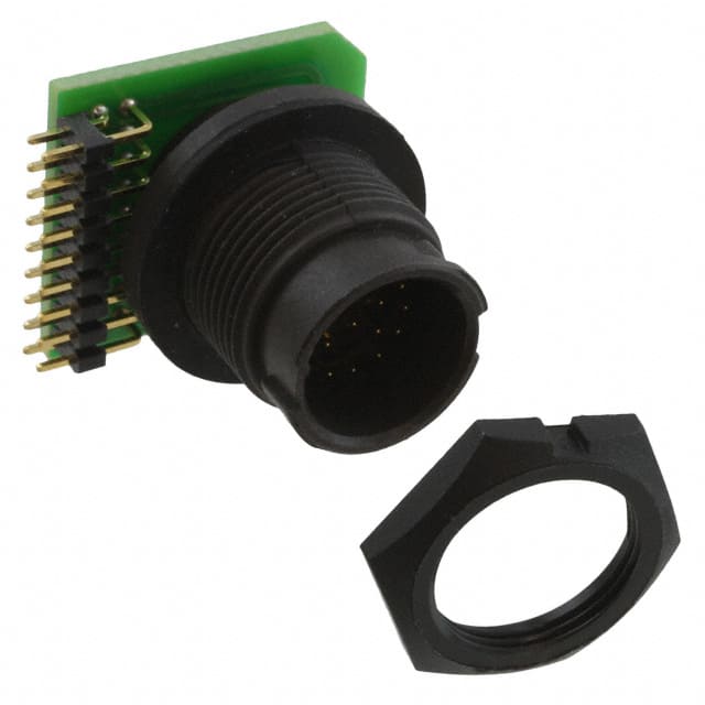 EN3P16MRAPCBW CONN RCPT MALE 16POS GOLD SOLDER