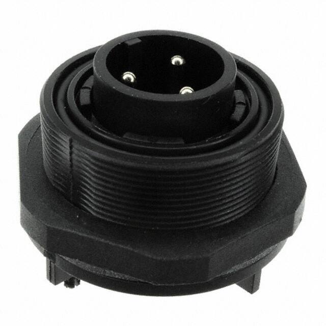 PX0707/P/03 CONN RCPT MALE 3POS GOLD SOLDER