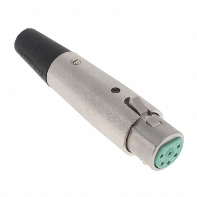 A6F CONN PLUG FMALE XLR 6POS SOLDER