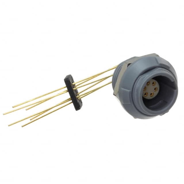 8P1P006210GRBR1 CONN RCPT FMALE 6POS GOLD SOLDER