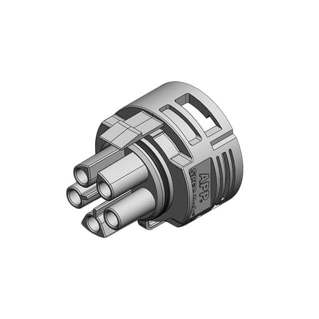 SK6-021M05PS03-S55 5P MINI PL SPEC PAK PLUG (FEMALE