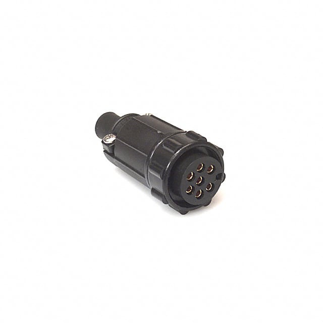 13182-7SG-326 CONN PLUG FMALE 7P GOLD SLDR CUP