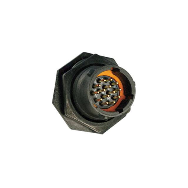 UTS712D14P32 CONN RCPT MALE 14POS GOLD SOLDER